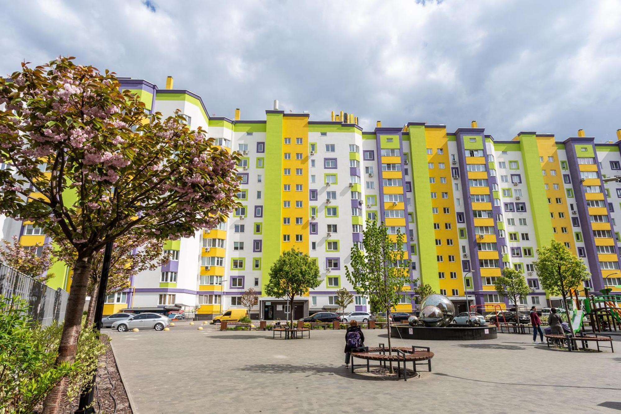 Апартаменты 0147 New Flat Near Airport Zhulyany Sofievskaya Borshchagovka Киев Экстерьер фото