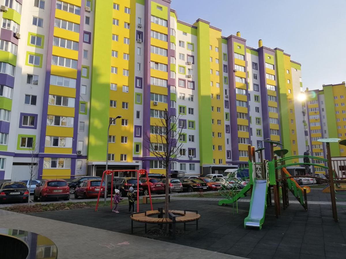 Апартаменты 0147 New Flat Near Airport Zhulyany Sofievskaya Borshchagovka Киев Экстерьер фото